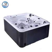 CE/SAA Approved Acrylic Massage Function Whirlpool Massage Bathtub Hot Tub with Best Price