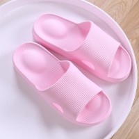 Wholesale Customized Hot Sale Light Weight EVA House Massage Latest Flat Bathroom Spa Shower Sandals Custom Slippers